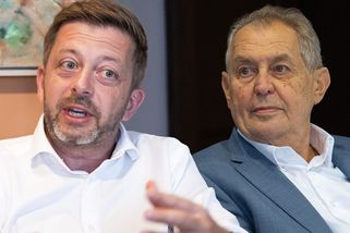 Miloš Zeman řešil vykulené oči ministra Rakušana